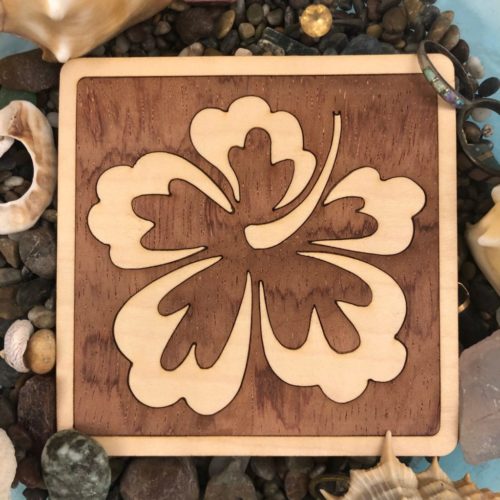 Hibiscus Coaster
