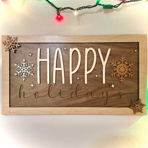 Happy Holidays Sign