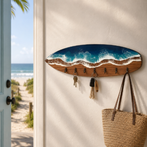 Surfboard Key Rack