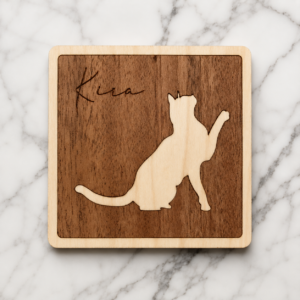 Custom Cat Coasters